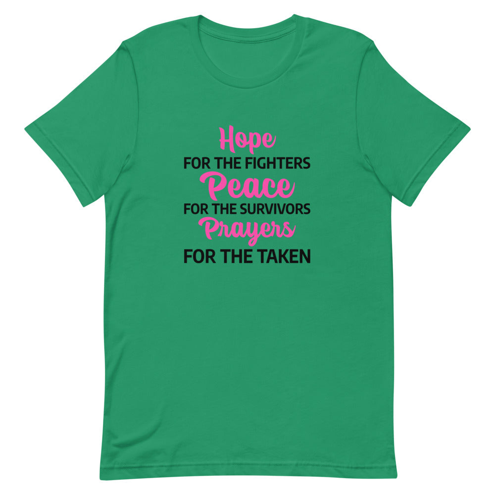 #Hope | Breast Cancer Unisex T-Shirt