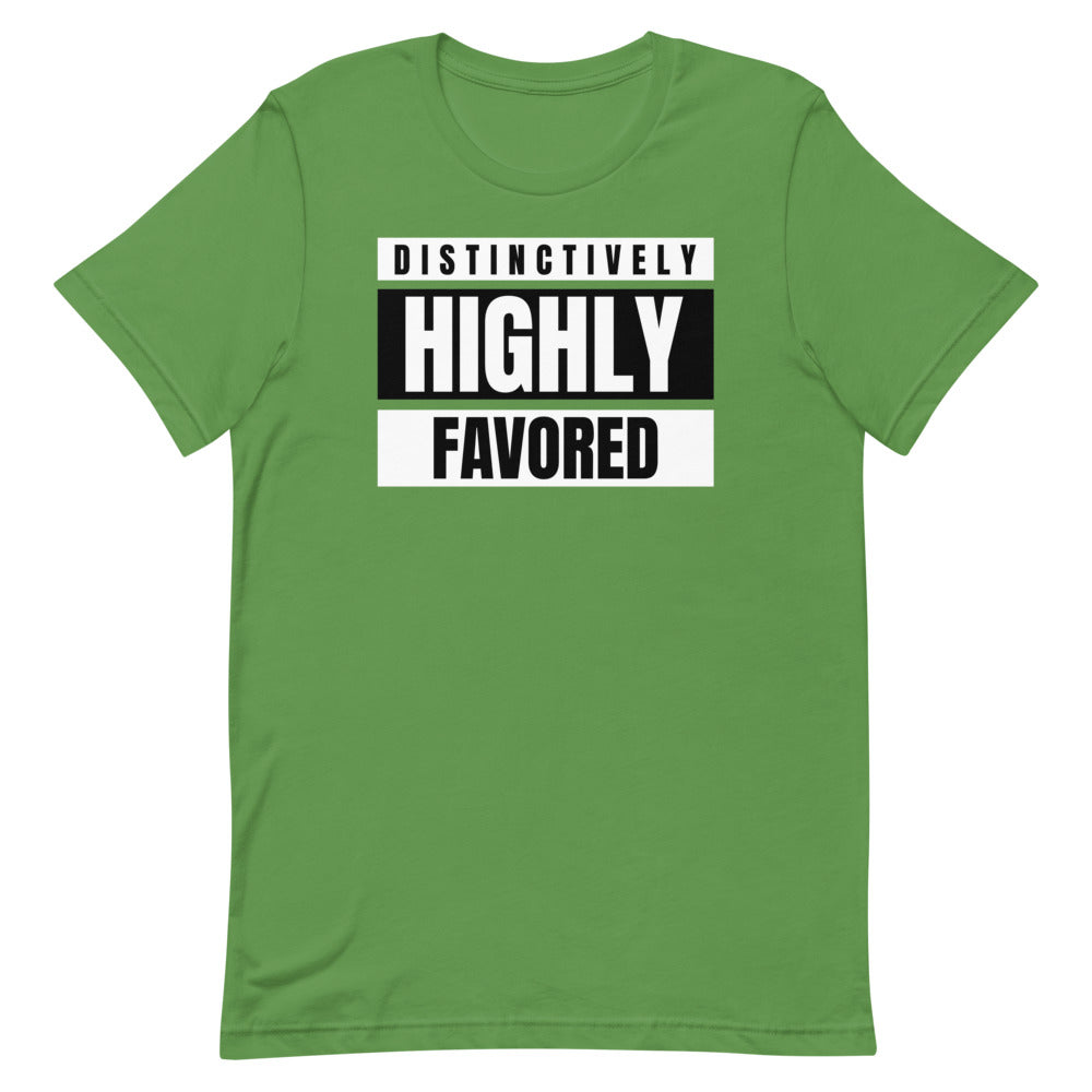 #Distinctively Highly Favored Unisex T-Shirt