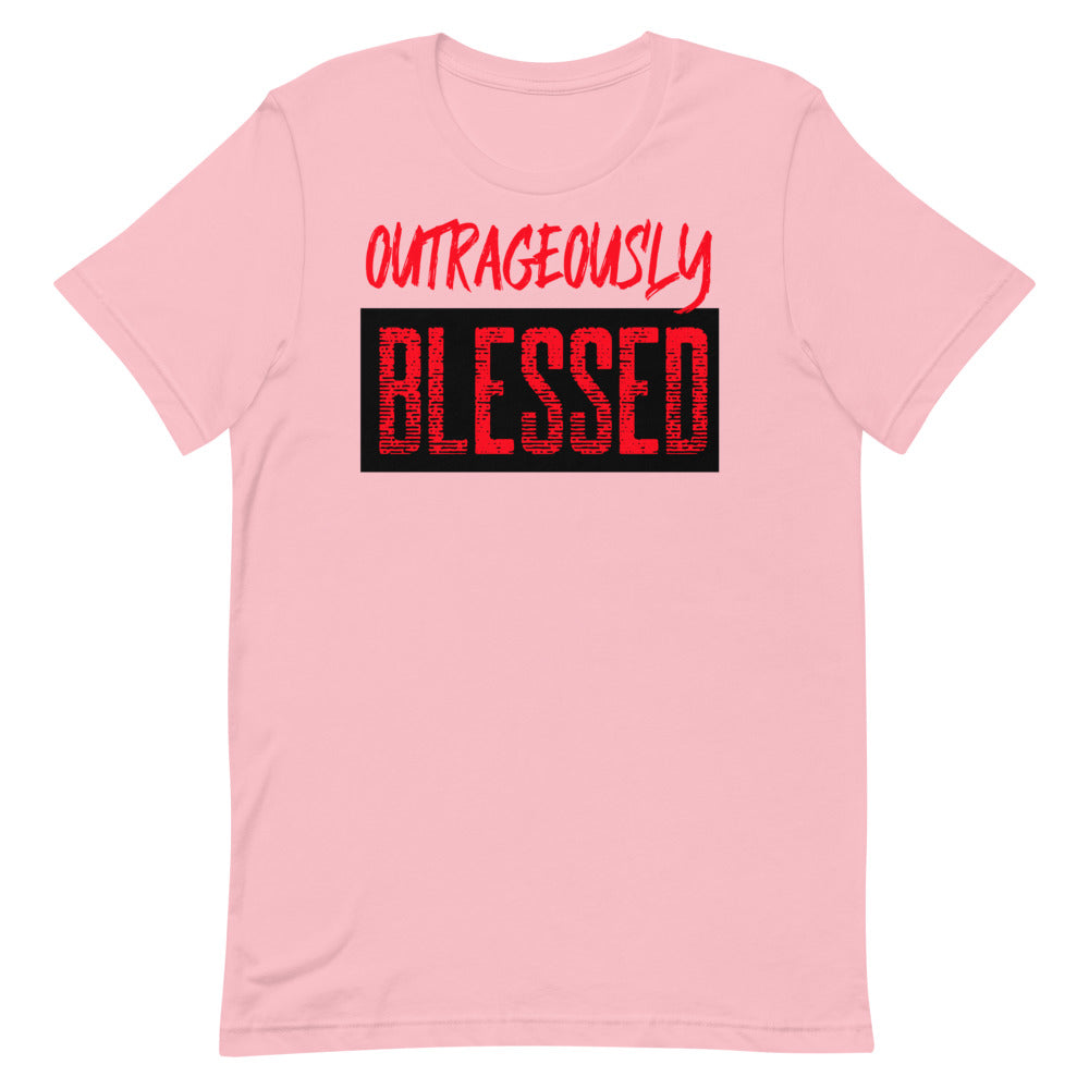 #Outrageously Blessed Unisex T-Shirt