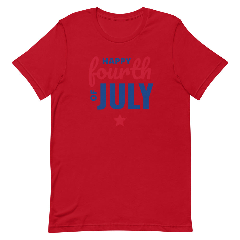 #Happy 4th of July Unisex T-Shirt