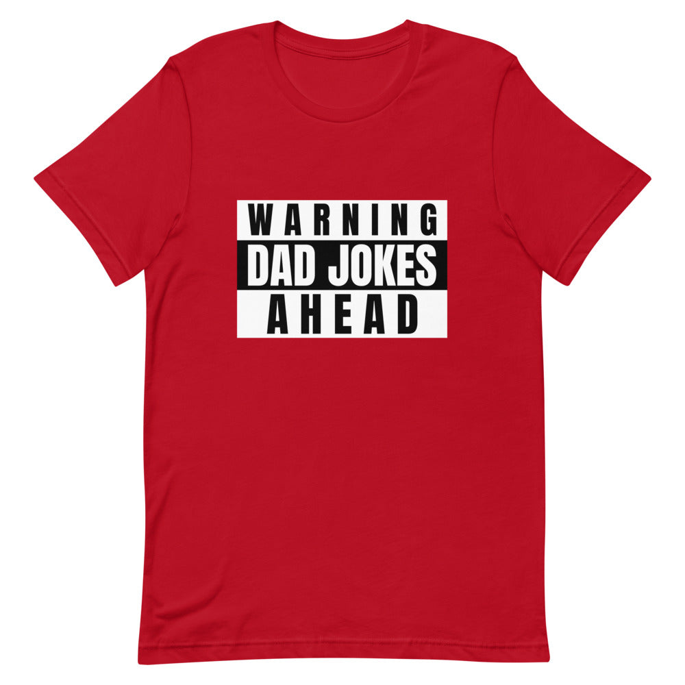 #Warning Dad Jokes Ahead T-Shirt