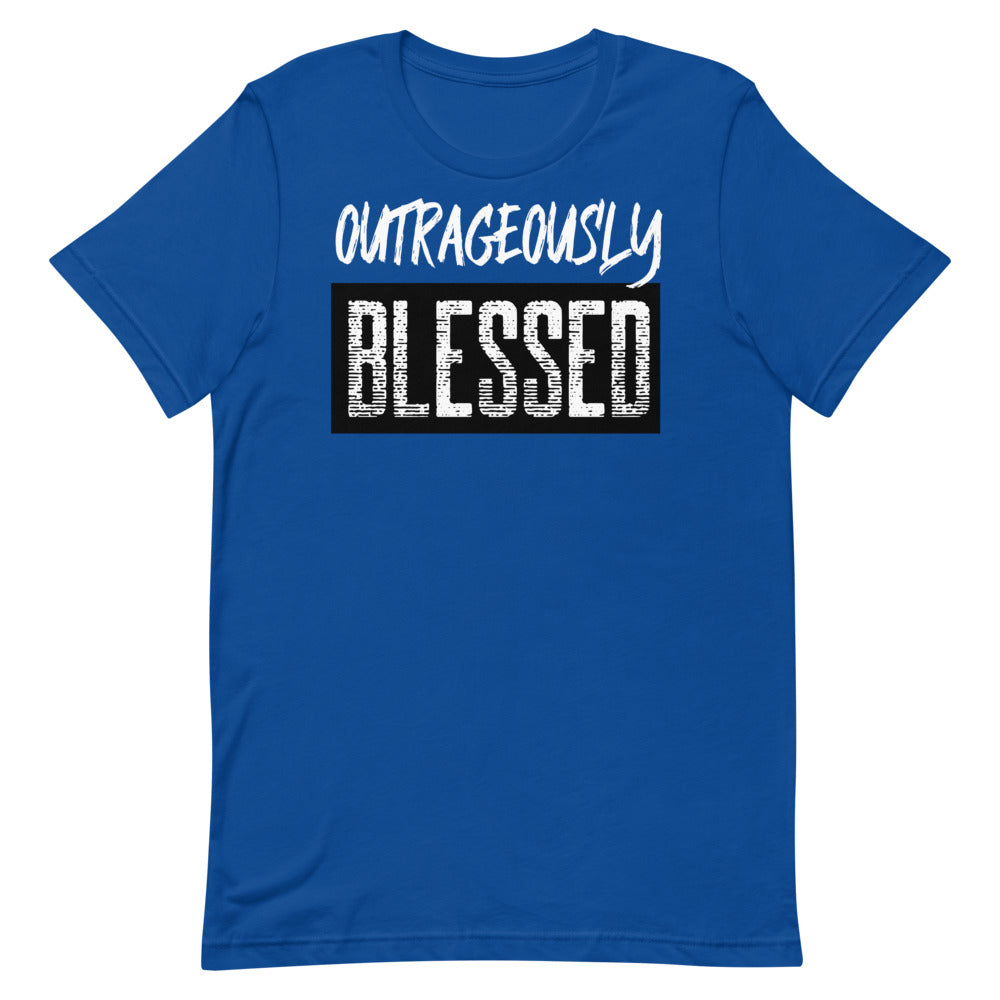 #Outrageously Blessed Unisex T-Shirt