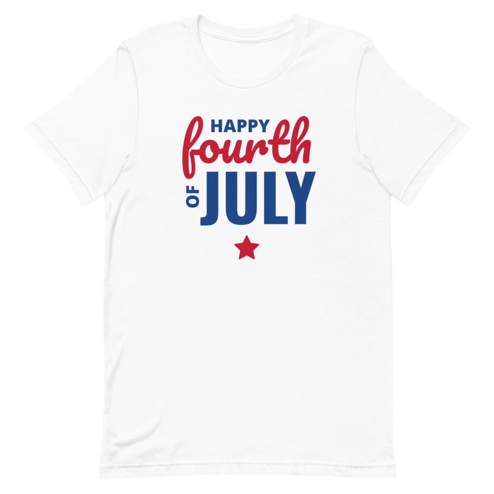 #Happy 4th of July Unisex T-Shirt