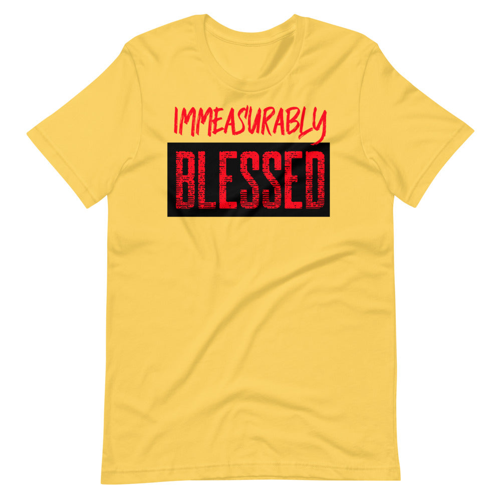 #Immeasurably Blessed Unisex T-Shirt