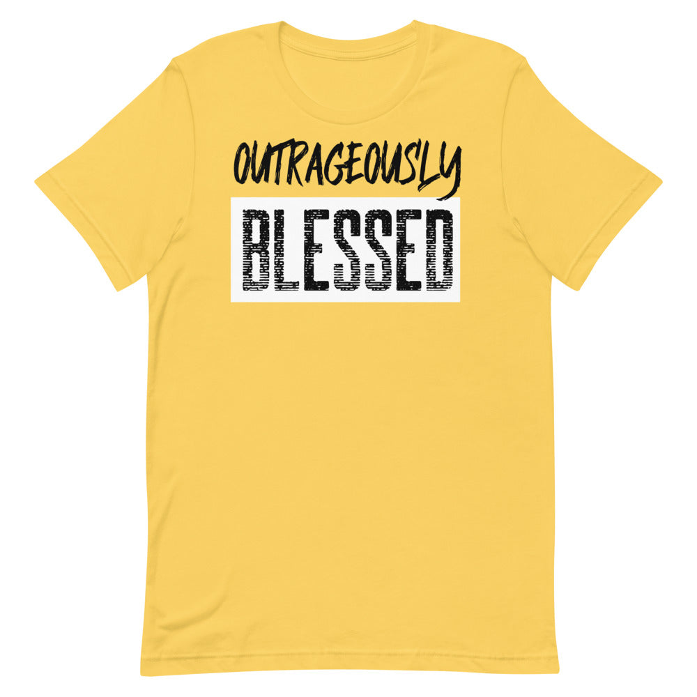 #Outrageously Blessed Unisex T-Shirt