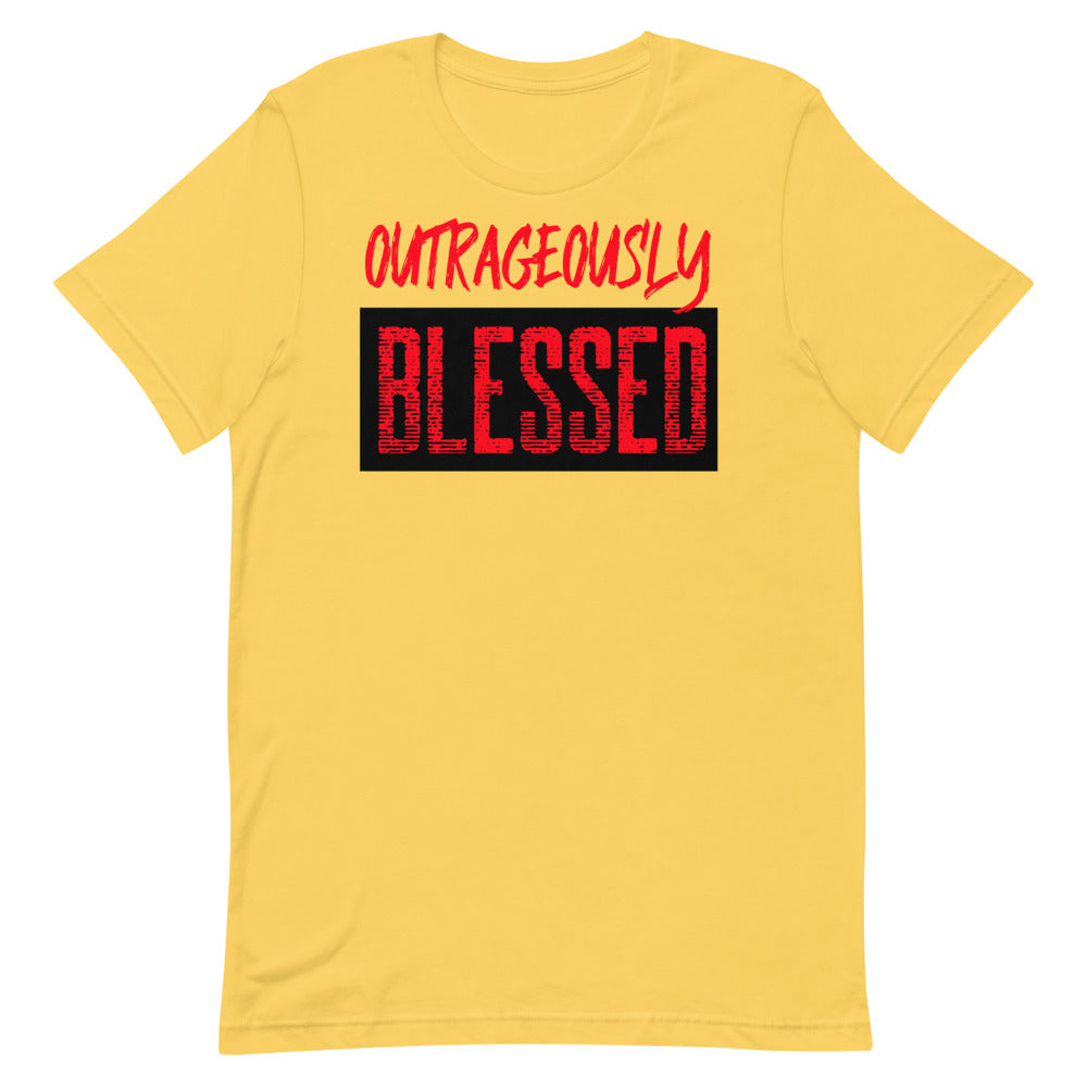 #Outrageously Blessed Unisex T-Shirt