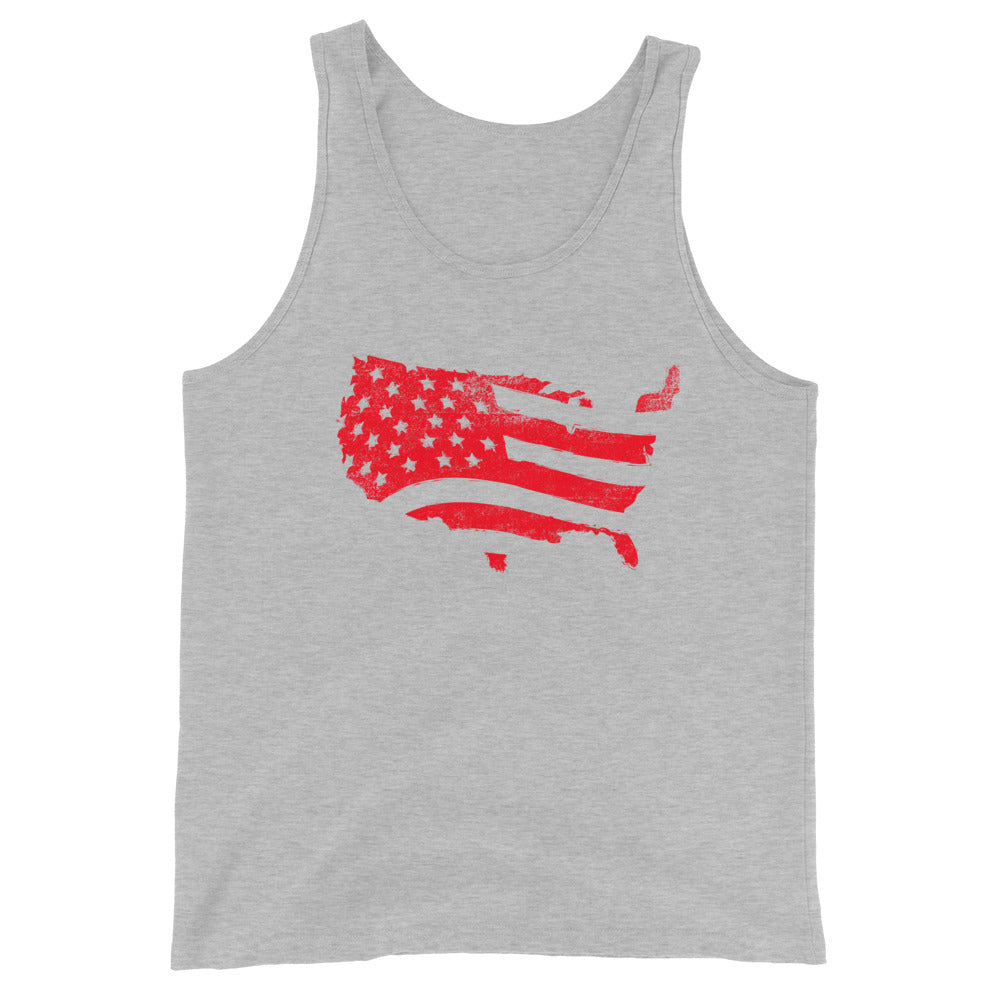 #USA Unisex Tank Top