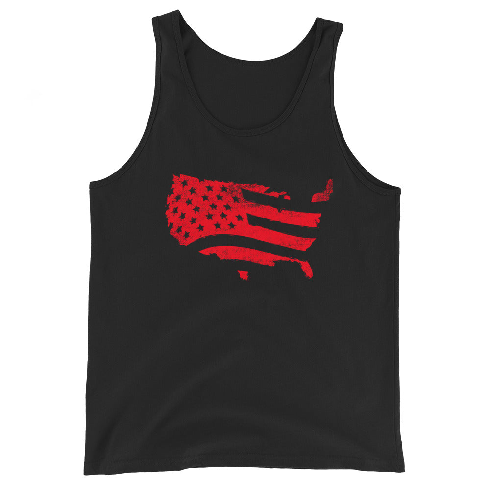 #USA Unisex Tank Top