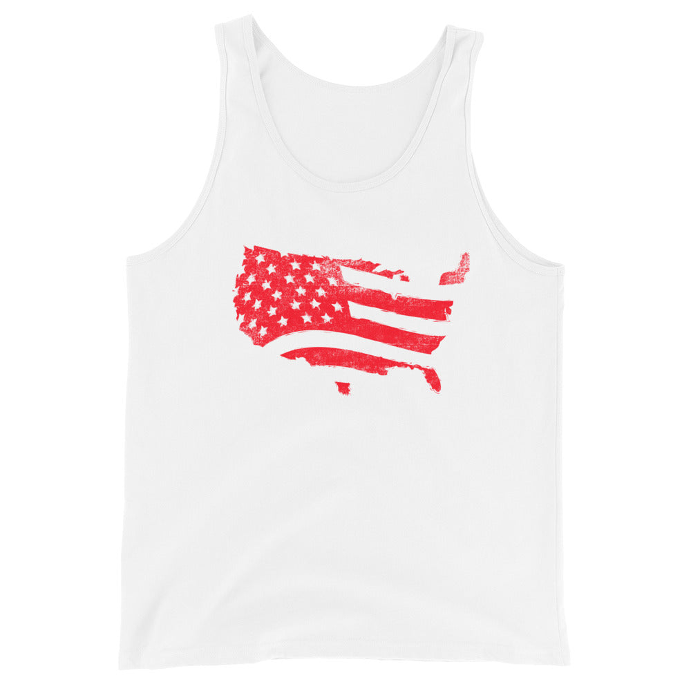 #USA Unisex Tank Top