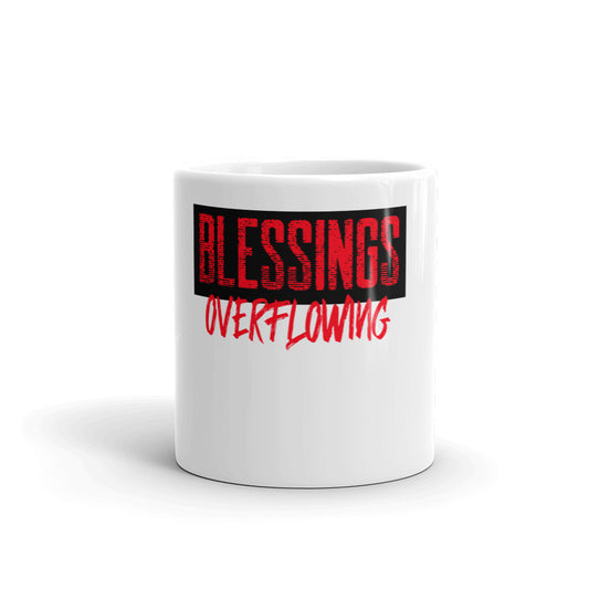 #Blessings Overflowing Mug