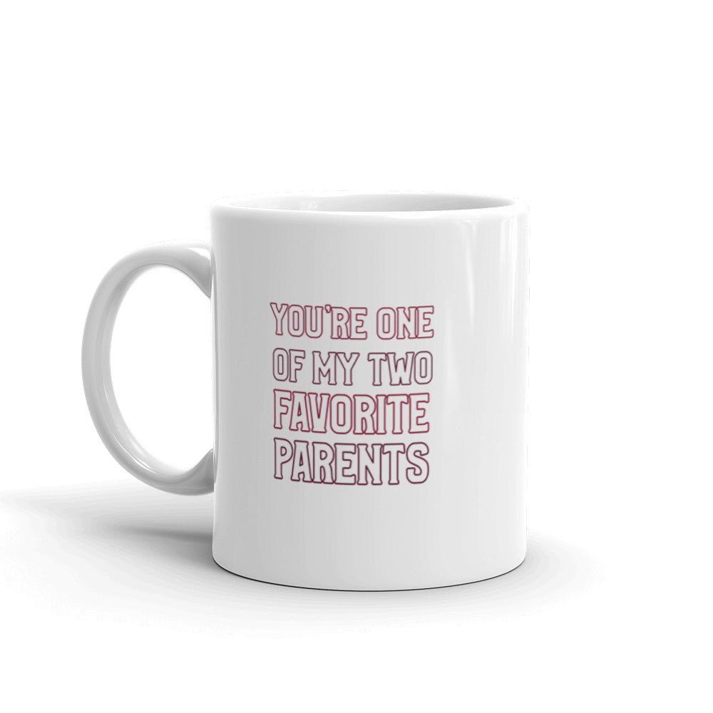 #Favorite Parent (Dad) Coffee Mug