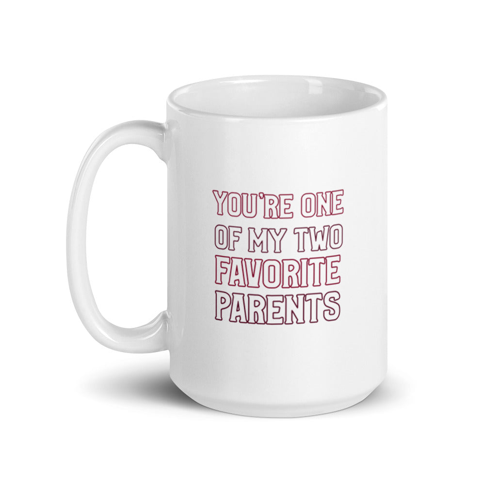 #Favorite Parent (Dad) Coffee Mug