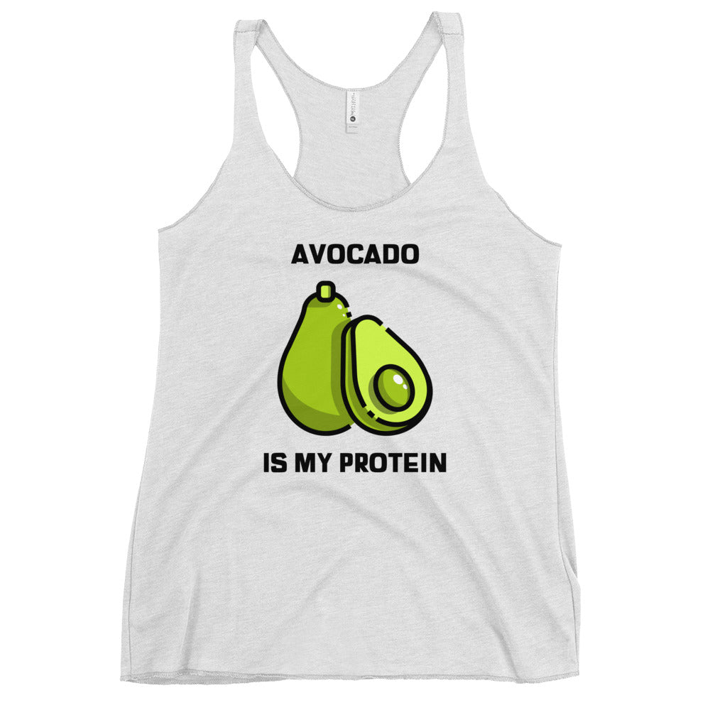 #Avocado Is My Protein Racerback Tank