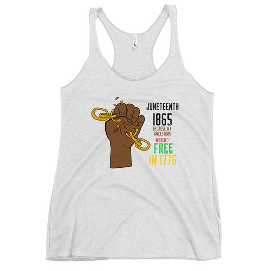 Juneteenth Racerback Tank