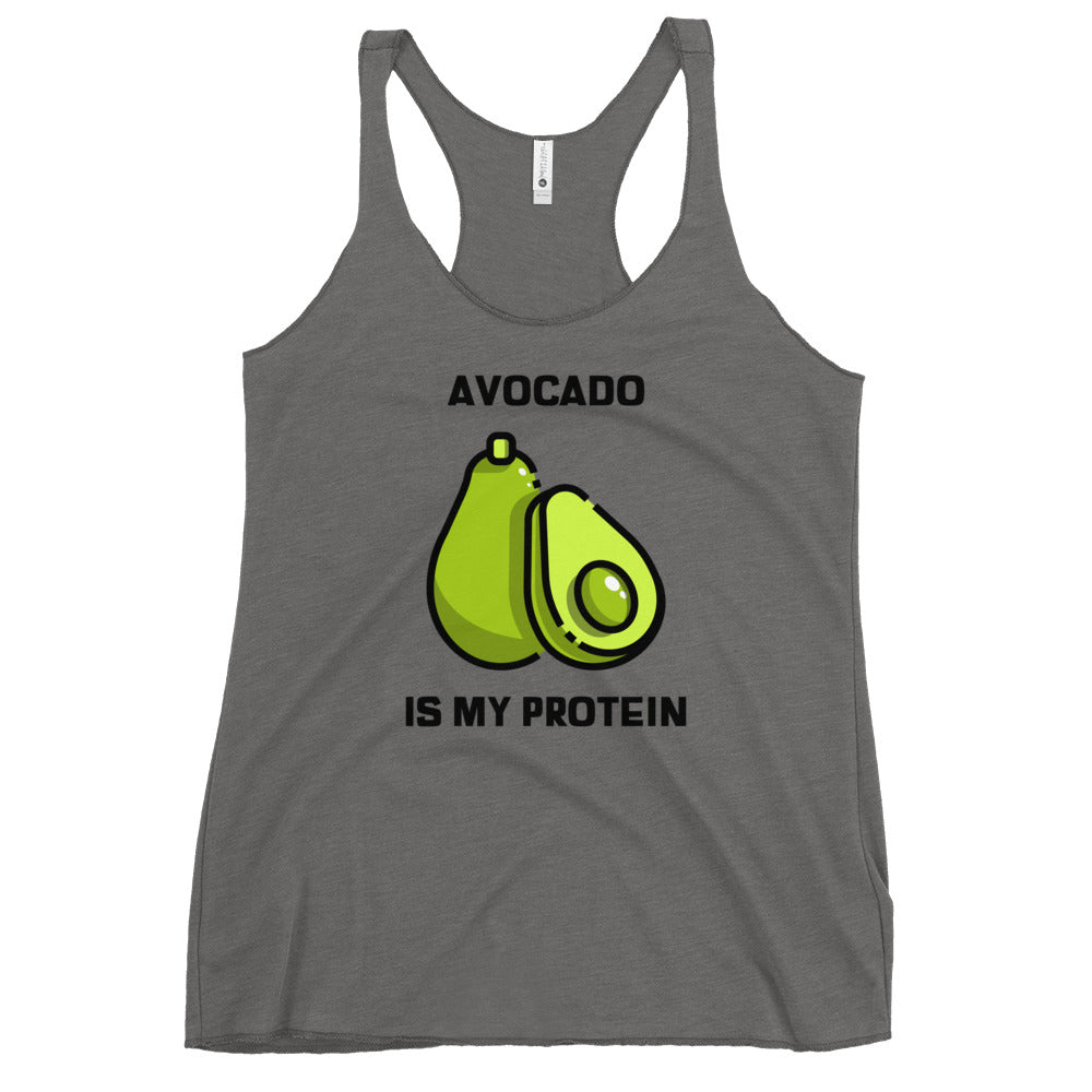 #Avocado Is My Protein Racerback Tank