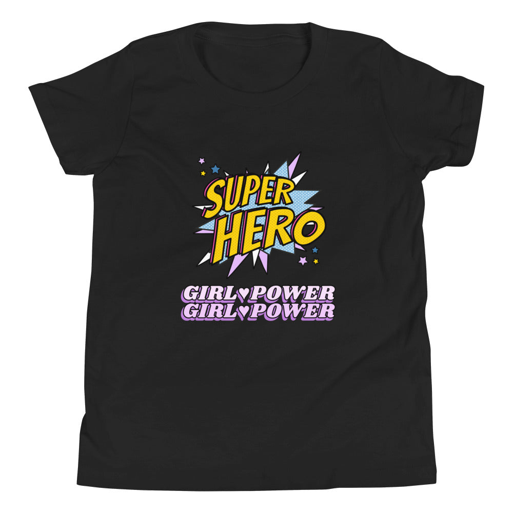 #Super Hero Girl Power Youth T-Shirt