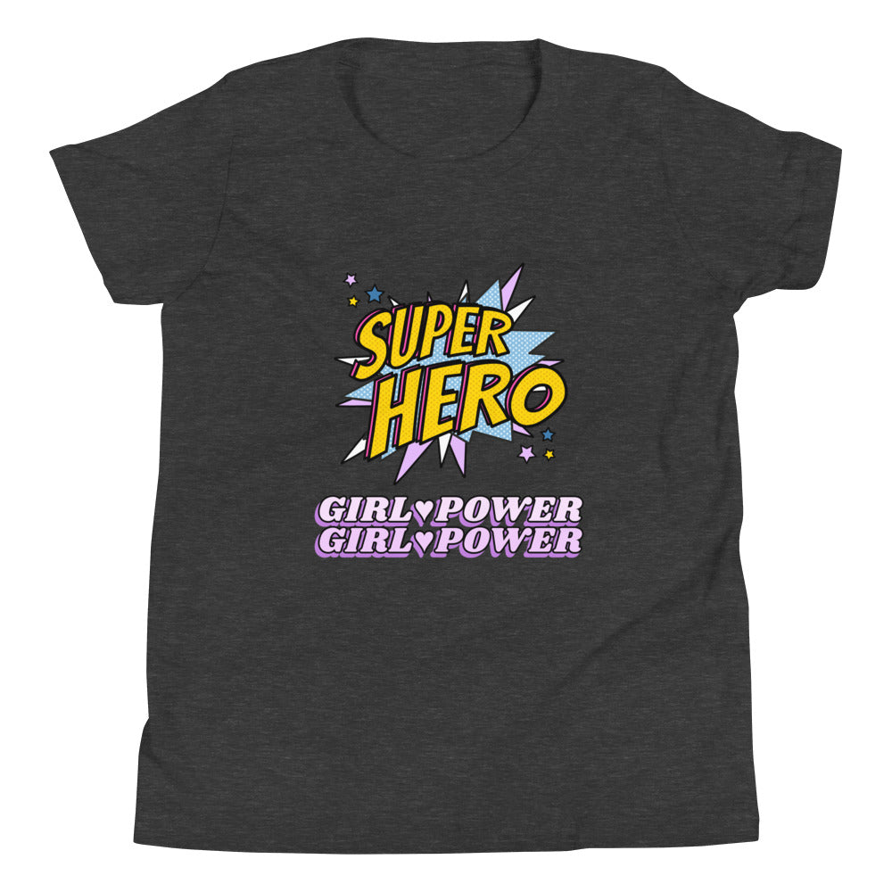 #Super Hero Girl Power Youth T-Shirt