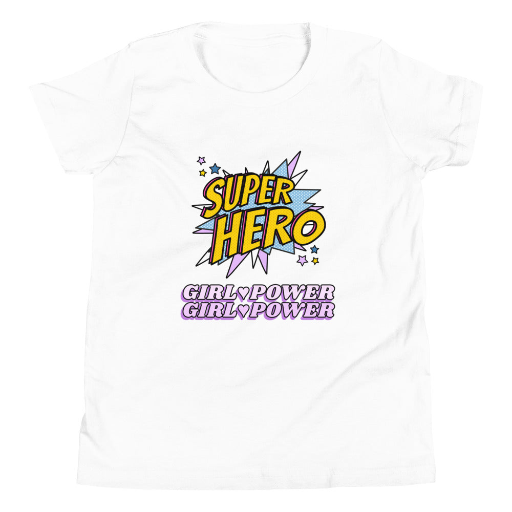 #Super Hero Girl Power Youth T-Shirt