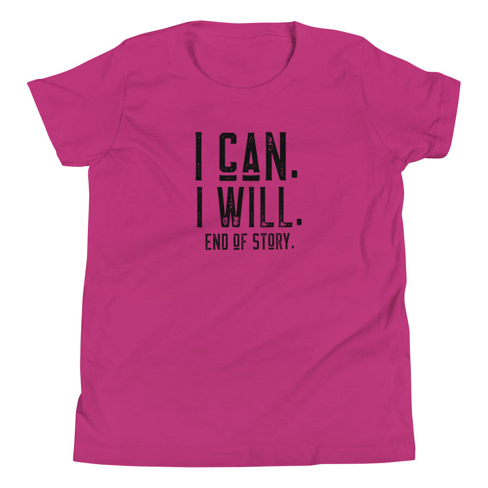 I Can I Will Youth T-Shirt