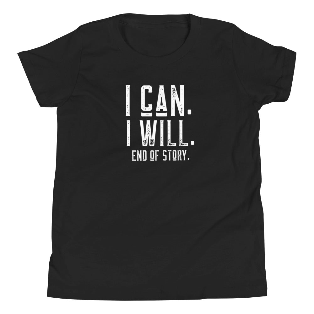 I Can I Will Youth T-Shirt